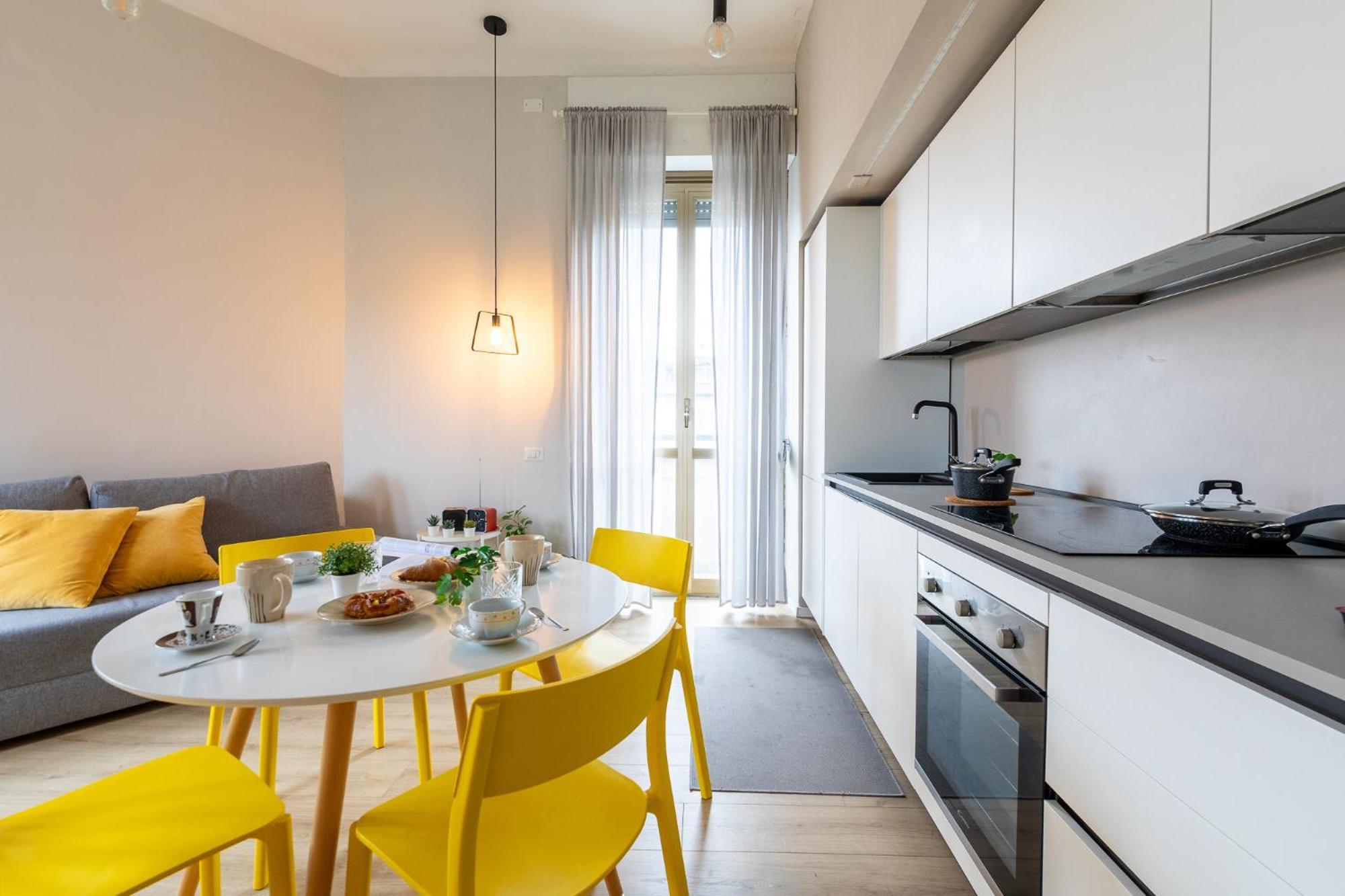 Farini Sola Design E Forest View Porta Nuova Apartment Mailand